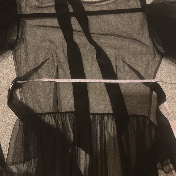 Simone Rocha for H&M Black Tulle Apron Dress Size XS NWT - Picture 15 of 16